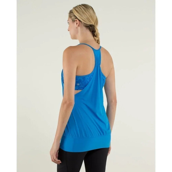 LULULEMON  | NO LIMITS TANK CORNFLOWER - Picture 2 of 13